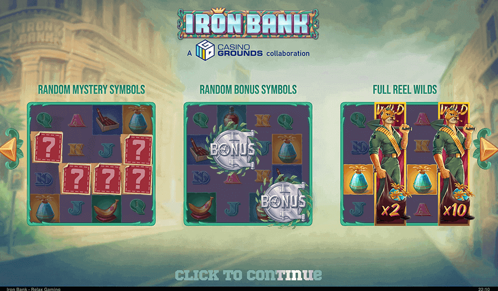 Символы-загадки в Iron Bank